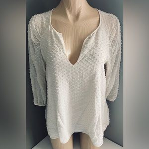 Aritzia Babaton Augustus Cream Blouse